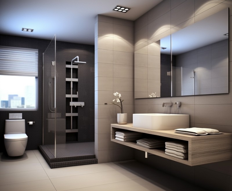 walk in shower renovation