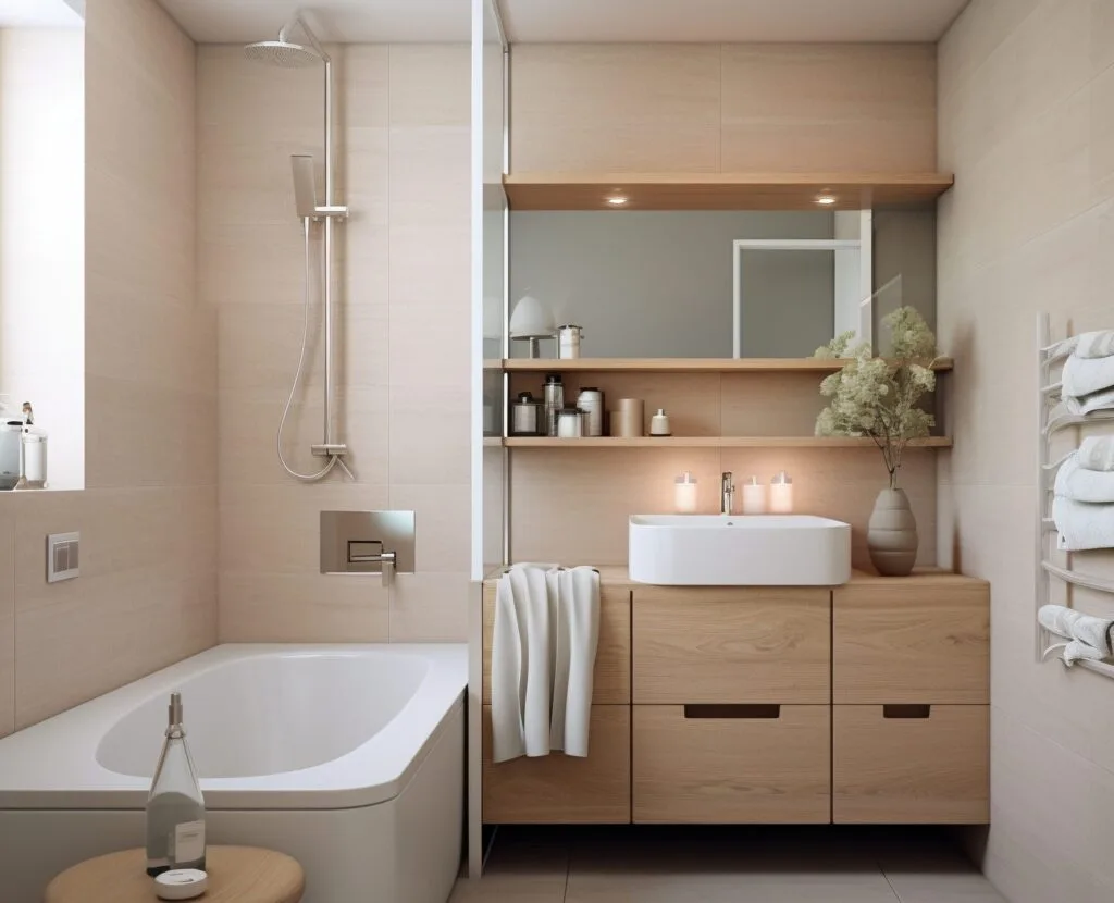 Small bathroom remodel in Midlothian, VA